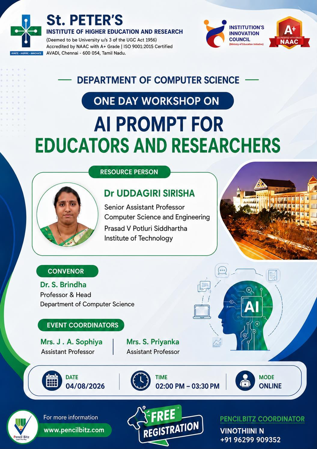 College Event Brochure